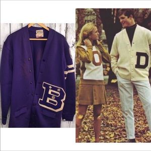 Vintage Varsity High School Letterman Sweater